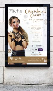 Poster design for Niche Nail and Beauty Boutique